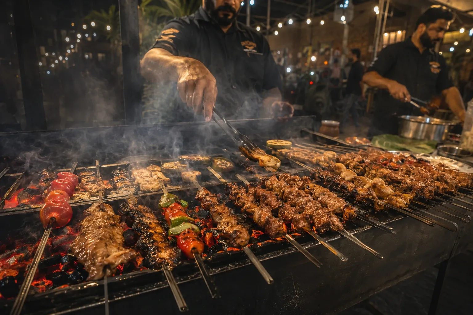 Live BBQ Station