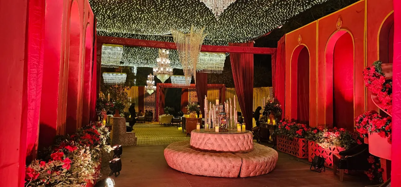 A Baraka Events wedding stage production in Lahore